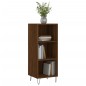 vidaXL Aparador de madera de ingeniería marrón roble 34,5x32,5x90 cm vidaXL Aparador de madera de ingeniería marrón roble 34,5x32,5x90 cm