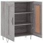 vidaXL Aparador de madera de ingeniería gris Sonoma 69,5x34x90 cm vidaXL Aparador de madera de ingeniería gris Sonoma 69,5x34x90 cm
