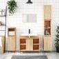 vidaXL Armario de baño madera contrachapada roble Sonoma 30x30x100 cm vidaXL Armario de baño madera contrachapada roble Sonoma 30x30x100 cm