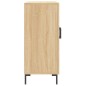 vidaXL Aparador de madera de ingeniería roble Sonoma 90x34x80 cm vidaXL Aparador de madera de ingeniería roble Sonoma 90x34x80 cm