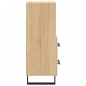 vidaXL Aparador madera contrachapada color roble Sonoma 34,5x34x90 cm vidaXL Aparador madera contrachapada color roble Sonoma 34,5x34x90 cm