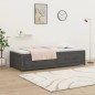 vidaXL Sofá cama madera maciza de pino gris 80x200 cm vidaXL Sofá cama madera maciza de pino gris 80x200 cm
