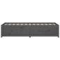 vidaXL Sofá cama madera maciza de pino gris 80x200 cm vidaXL Sofá cama madera maciza de pino gris 80x200 cm