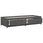 vidaXL Sofá cama madera maciza de pino gris 80x200 cm vidaXL Sofá cama madera maciza de pino gris 80x200 cm