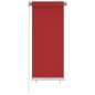 vidaXL Persiana enrollable de jardín HDPE rojo 60x140 cm vidaXL Persiana enrollable de jardín HDPE rojo 60x140 cm