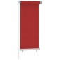 vidaXL Persiana enrollable de jardín HDPE rojo 60x140 cm vidaXL Persiana enrollable de jardín HDPE rojo 60x140 cm