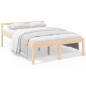 vidaXL Cama para personas mayores madera maciza de pino 135x190 cm vidaXL Cama para personas mayores madera maciza de pino 135x190 cm