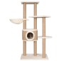 vidaXL Árbol para gatos con poste rascador 126 cm hierba marina vidaXL Árbol para gatos con poste rascador 126 cm hierba marina