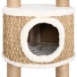 vidaXL Árbol para gatos con poste rascador 126 cm hierba marina vidaXL Árbol para gatos con poste rascador 126 cm hierba marina
