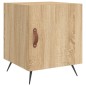vidaXL Mesita de noche madera de ingeniería roble Sonoma 40x40x50 cm vidaXL Mesita de noche madera de ingeniería roble Sonoma 40x40x50 cm