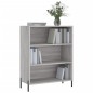 vidaXL Estantería madera de ingeniería gris Sonoma 69,5x32,5x90 cm vidaXL Estantería madera de ingeniería gris Sonoma 69,5x32,5x90 cm