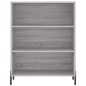 vidaXL Estantería madera de ingeniería gris Sonoma 69,5x32,5x90 cm vidaXL Estantería madera de ingeniería gris Sonoma 69,5x32,5x90 cm
