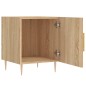 vidaXL Mesita de noche madera de ingeniería roble Sonoma 40x40x50 cm vidaXL Mesita de noche madera de ingeniería roble Sonoma 40x40x50 cm