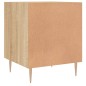 vidaXL Mesita de noche madera de ingeniería roble Sonoma 40x40x50 cm vidaXL Mesita de noche madera de ingeniería roble Sonoma 40x40x50 cm
