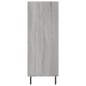 vidaXL Estantería madera de ingeniería gris Sonoma 69,5x32,5x90 cm