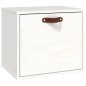 vidaXL Armario de pared de madera maciza de pino blanco 40x30x35 cm vidaXL Armario de pared de madera maciza de pino blanco 40x30x35 cm