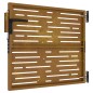 vidaXL Puerta de jardín acero corten diseño cuadrado 85x100 cm vidaXL Puerta de jardín acero corten diseño cuadrado 85x100 cm