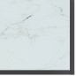vidaXL Mesa consola vidrio templado blanco 160x35x75,5 cm