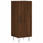 vidaXL Aparador madera de ingeniería marrón roble 34,5x34x90 cm vidaXL Aparador madera de ingeniería marrón roble 34,5x34x90 cm
