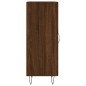 vidaXL Aparador madera de ingeniería marrón roble 34,5x34x90 cm vidaXL Aparador madera de ingeniería marrón roble 34,5x34x90 cm