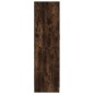 vidaXL Armario madera contrachapada roble ahumado 82,5x51,5x180 cm vidaXL Armario madera contrachapada roble ahumado 82,5x51,5x180 cm