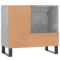 vidaXL Armario de baño madera contrachapada gris hormigón 65x33x60 cm vidaXL Armario de baño madera contrachapada gris hormigón 65x33x60 cm