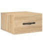 vidaXL Mesita de noche de pared color roble Sonoma 35x35x20 cm vidaXL Mesita de noche de pared color roble Sonoma 35x35x20 cm