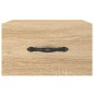 vidaXL Mesita de noche de pared color roble Sonoma 35x35x20 cm vidaXL Mesita de noche de pared color roble Sonoma 35x35x20 cm