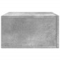 vidaXL Mesita de noche de pared color gris hormigón 35x35x20 cm vidaXL Mesita de noche de pared color gris hormigón 35x35x20 cm