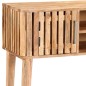 vidaXL Mesa consola de madera maciza de acacia 120x35x76 cm vidaXL Mesa consola de madera maciza de acacia 120x35x76 cm