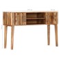 vidaXL Mesa consola de madera maciza de acacia 120x35x76 cm vidaXL Mesa consola de madera maciza de acacia 120x35x76 cm