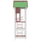 vidaXL Casita para pájaros madera maciza pino color moca 60x58,5x160cm vidaXL Casita para pájaros madera maciza pino color moca 60x58,5x160cm