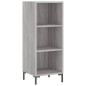 vidaXL Aparador de madera de ingeniería gris Sonoma 34,5x32,5x90 cm vidaXL Aparador de madera de ingeniería gris Sonoma 34,5x32,5x90 cm