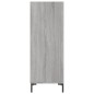 vidaXL Aparador de madera de ingeniería gris Sonoma 34,5x32,5x90 cm vidaXL Aparador de madera de ingeniería gris Sonoma 34,5x32,5x90 cm