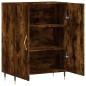 vidaXL Aparador de madera de ingeniería roble ahumado 69,5x34x90 cm vidaXL Aparador de madera de ingeniería roble ahumado 69,5x34x90 cm