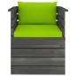 vidaXL Muebles de palets para jardín 7 pzas cojines madera maciza pino vidaXL Muebles de palets para jardín 7 pzas cojines madera maciza pino