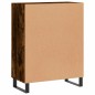 vidaXL Aparador de madera de ingeniería roble ahumado 69,5x34x90 cm vidaXL Aparador de madera de ingeniería roble ahumado 69,5x34x90 cm