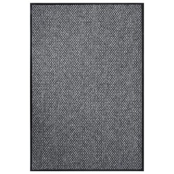 vidaXL Felpudo gris 80x120 cm