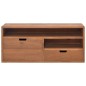 vidaXL Mueble para TV de madera maciza de teca 90x30x40 cm vidaXL Mueble para TV de madera maciza de teca 90x30x40 cm