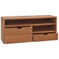 vidaXL Mueble para TV de madera maciza de teca 90x30x40 cm vidaXL Mueble para TV de madera maciza de teca 90x30x40 cm