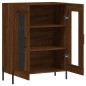 vidaXL Aparador de madera de ingeniería marrón roble 69,5x34x90 cm vidaXL Aparador de madera de ingeniería marrón roble 69,5x34x90 cm