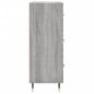 vidaXL Aparador de madera de ingeniería gris Sonoma 69,5x34x90 cm vidaXL Aparador de madera de ingeniería gris Sonoma 69,5x34x90 cm