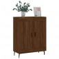 vidaXL Aparador de madera de ingeniería marrón roble 69,5x34x90 cm vidaXL Aparador de madera de ingeniería marrón roble 69,5x34x90 cm