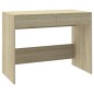 vidaXL Escritorio de madera contrachapada roble Sonoma 101x50x76,5 cm vidaXL Escritorio de madera contrachapada roble Sonoma 101x50x76,5 cm