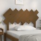 vidaXL Cabecero de cama madera maciza pino marrón miel 122,5x3x80,5 cm vidaXL Cabecero de cama madera maciza pino marrón miel 122,5x3x80,5 cm