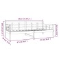 vidaXL Sofá cama madera maciza de pino marrón miel 90x200 cm vidaXL Sofá cama madera maciza de pino marrón miel 90x200 cm