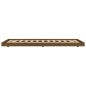 vidaXL Estructura de cama madera maciza pino marrón miel 100x200 cm vidaXL Estructura de cama madera maciza pino marrón miel 100x200 cm