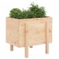vidaXL Jardinera madera maciza de pino 62x50x57 cm vidaXL Jardinera madera maciza de pino 62x50x57 cm