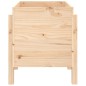 vidaXL Jardinera madera maciza de pino 62x50x57 cm vidaXL Jardinera madera maciza de pino 62x50x57 cm