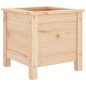 vidaXL Jardinera madera maciza de pino 40x40x39 cm vidaXL Jardinera madera maciza de pino 40x40x39 cm